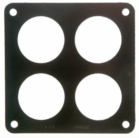 Fel-Pro Performance Carburetor Mounting Gaskets 1910 Gasket, Paper, Dominator, 4-Hole, 2 1/4 in. Diameter, Each