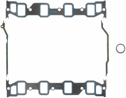 Fel-Pro Performance Intake Manifold Gasket Sets 1247 Gaskets, Manifold, Intake, Composite, Printoseal, 2.10 in. x 1.40 in. Port, Ford, 390, FE, Set