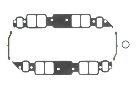 Fel-Pro Performance Intake Manifold Gasket Sets 1275 Gaskets, Manifold, Composite, Rectangle, 2.54 in. x 1.82 in. Port, .060 in. Thick, Chevy, Big Block, Set