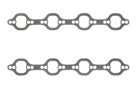 Fel-Pro Performance Exhaust Header Gasket Sets 1487 Gaskets, Header, Steel Core Laminate, Dart and Trick Flow Spread Port, Ford, Small Block, Set