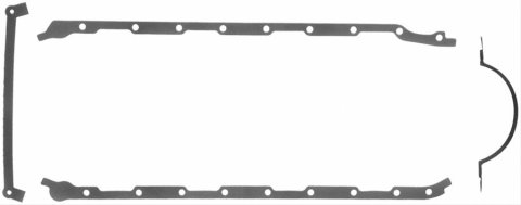 Fel-Pro Performance Oil Pan Gaskets 1893 Gasket, Multi-Piece, Rubber/Steel Core, Chevy, Big Block, Each