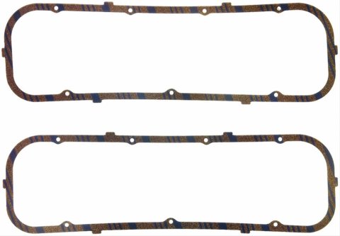 Fel-Pro Performance Blue Stripe Valve Cover Gaskets 1606 Gaskets, Cork/Rubber, Chevy, Big Block, Pair