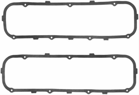 Fel-Pro PermaDry Valve Cover Gaskets VS 50044 R Gaskets, Rubber, Ford, Lincoln, Mercury, Big Block, Pair