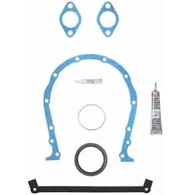 Fel-Pro Timing Cover Gaskets TCS 45272 Gasket, Cover, Cork/Rubber, Chevy, GMC/Excalibur, V8, Kit
