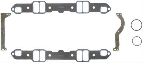Fel-Pro Performance Intake Manifold Gasket Sets 1243 Gaskets, Intake, Composite, Printoseal, 2.08 in. x 1.05 in. Port, .060 in. Thick, Chrysler, 273/318, Set
