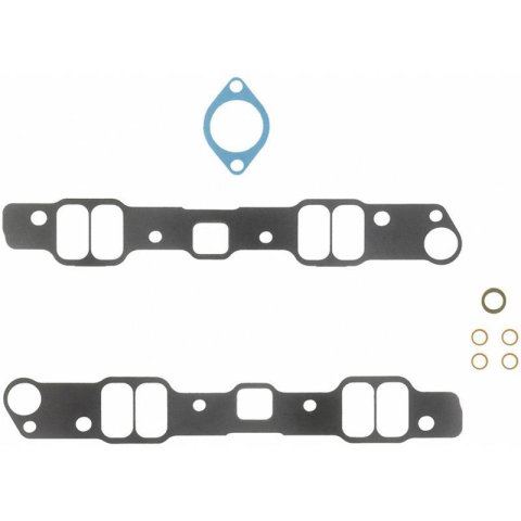 Fel-Pro Intake Manifold Gaskets MS 90205 Gaskets, Manifold, Intake, Stock Port, Pontiac, 350/400/455, Set