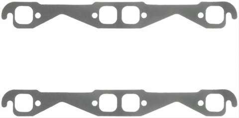 Fel-Pro Performance Exhaust Header Gasket Sets 1444 Gaskets, Header, Steel Core Laminate, Stock Port, Chevy, Small Block, Set