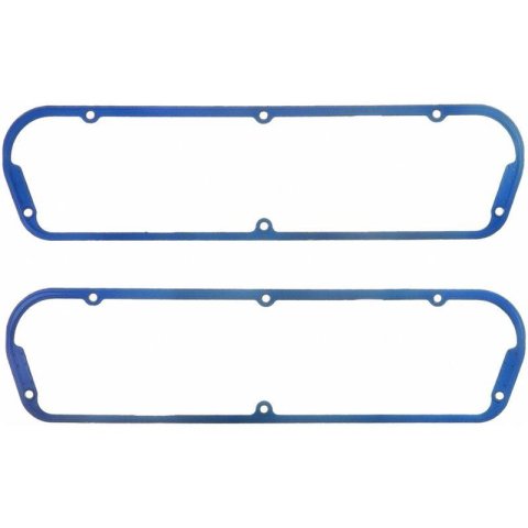 Fel-Pro PermaDryPlus Valve Cover Gaskets VS 13264 T Gaskets, PermaDryPlus, Embossed Shim with Precision Rubber Coating, Ford, Small Block, Pair
