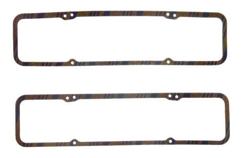 Fel-Pro Performance Blue Stripe Valve Cover Gaskets 1603 Gaskets, Cork/Rubber, Chevy, Small Block, Pair