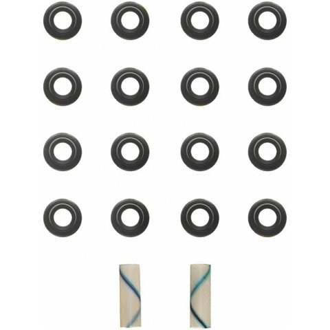 Fel-Pro Valve Stem Seals SS 72861 Seals, Viton®, Positive Stop, 11/32 in. Stem, Set of 16