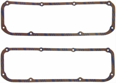 Fel-Pro Performance Blue Stripe Valve Cover Gaskets 1615 Gaskets, Cork/Rubber, Ford, Lincoln, Mercury, Small Block, Pair