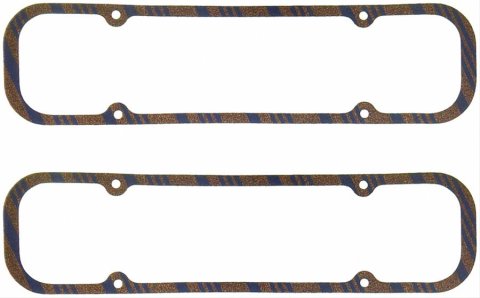 Fel-Pro Performance Blue Stripe Valve Cover Gaskets 1622 Gaskets, Cork/Rubber, Pontiac, V8, Pair