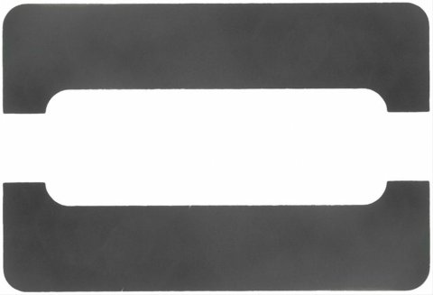 Fel-Pro Performance Intake Manifold Gasket Sets 1290 Gaskets, Manifold, Intake, Composite, Blank, Cut to Fit Port, .060 in. Thick, Chevy, 396-454, Set