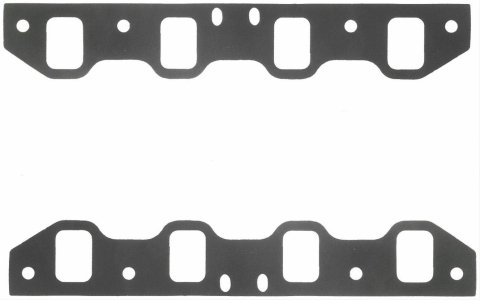 Fel-Pro Performance Intake Manifold Gasket Sets 1253-3 Gaskets, Intake, Composite, Yates SVO, 1.95 in. x 1.35 in. Port, .060 in. Thick, Ford, 302 SVO/351 SVO, Set