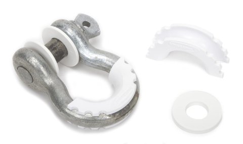 Daystar D-Ring Isolators KU70057WH Isolators, Washers, Polyurethane, White, 3/4 in. Shackles, Kit