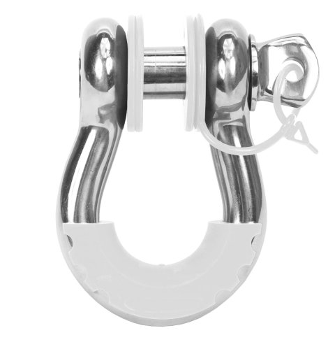 Daystar D-Ring Isolators KU70060WH Isolators, Locking Washers, Polyurethane, White, 3/4 in. Shackles, Kit