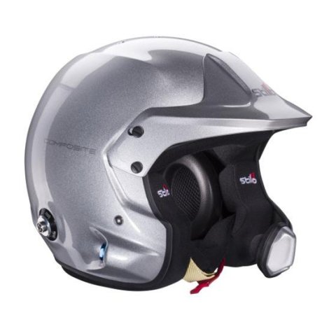 Stilo Venti WRC Composite Helmets AA0220BG2T54 Helmet, Composite, Gloss Silver, Snell SA2020/FIA 8859-2015, No Graphic, X-Small, Each