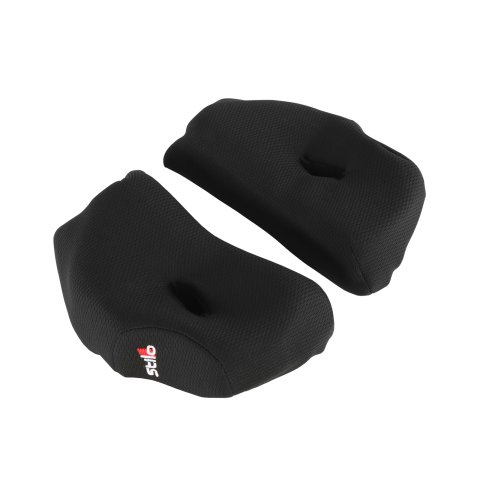 Stilo Replacement Cheek Pads YA0882MM30 Helmet Pads, VB CMR, 30mm, Black, Logo, Pair