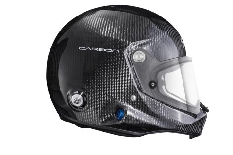 Stilo Venti WRX Dirt Carbon Helmets AA0230BG1T61 Helmet, Carbon, Full, Fiber, Clear Shield, FIA 8859-2015, Snell SA2020, X-Large, Each