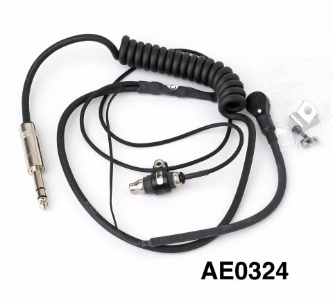 Stilo Helmet Communicator Accessories AE0324 Naked Ear Bud Ready Electronics GENTEX noise cancelling mag-dynamic BOOM mic - NASCAR Connector