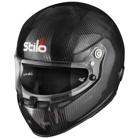 Stilo Carbon CMR Karting Helmets AA0722AH1P59 Helmet, CMR, Full, Fiber, Clear Shield, Snell CMR2016, No Graphic, Large, Each