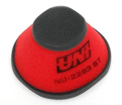 UNI Filter Multi-Stage Competition Air Filters UFI-NU-2263ST Filter, Competition, Foam, Red, Yamaha, Each