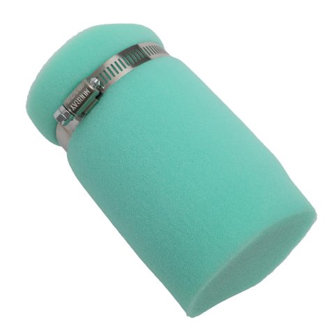 UNI Filter Clamp-On Flex Core Sock Filters UFI-U-603 Air Filter, Sock, Clamp-On, Round Flanged Style, Foam, Green, 3.25 in. o.d., 6.0 in. Length, Each