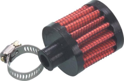 UNI Filter Clamp-On Crankcase Breather Filters UFI-UP-102 Element, Clamp-On, 0.625 in. i.d., 1.500 in. o.d., 1.500 in. Length, Each