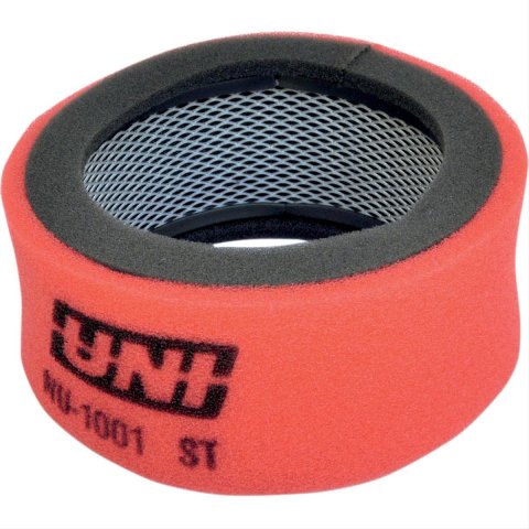 UNI Filter Multi-Stage Competition Air Filters NU-1001ST Filter, Competition, Foam, Red, Husqvarna, Each