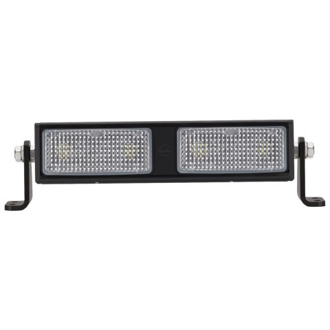 J. W. Speaker 9049 2,200 Lumens 15 Inch LED Light Bar 546261 Auxiliary Light, in. Bar, Flood Beam, 2 Lights, Clear, Aluminum, 12 V, Each