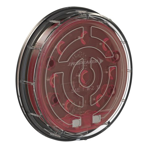 J.W. Speaker Taillight Assemblies 0642091 19-058 234-12/24V FLASHER, RED