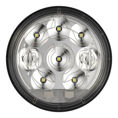J. W. Speaker 234 DOT-Compliant LED Taillights 347881 Trailer Light, Backup Lamp, 4 in., Non-Heated Clear Lens, LED, White, Each