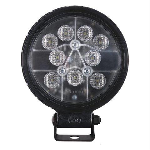 J. W. Speaker 680 XD LED Work Lights 1501651 Auxiliary Light, Light, LED, Trapezoid Beam, 5.75 in. Round, Clear, Polycarbonate, 12-24 V, Each