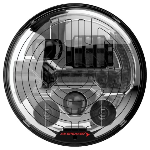 J.W. Speaker Headlight Assemblies 0558281 Headlight, EVO3, 12V ECE LHT, CHR, RH HT,SER