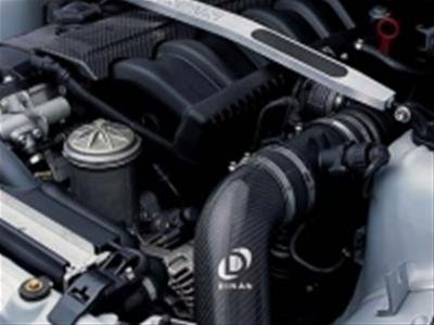 Dinan Strut Tower Braces D180-0362 Shock and Braces, Brace, Front, Brushed Aluminum, Carbon Fiber Inserts, BMW, Each