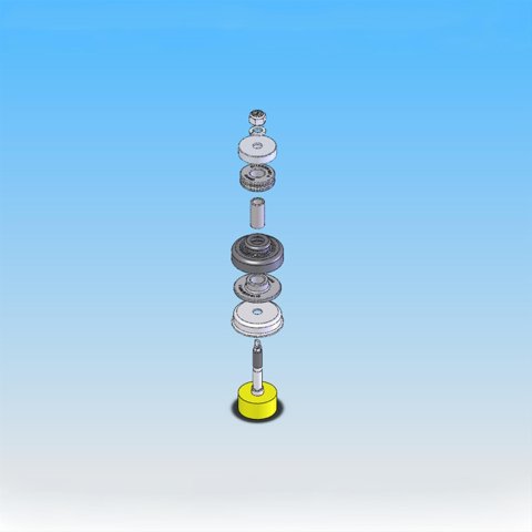 Dinan Extended Travel Shock Mounts D110-0007 Mount, 12mm Shock, 10mm Travel, BMW, Kit