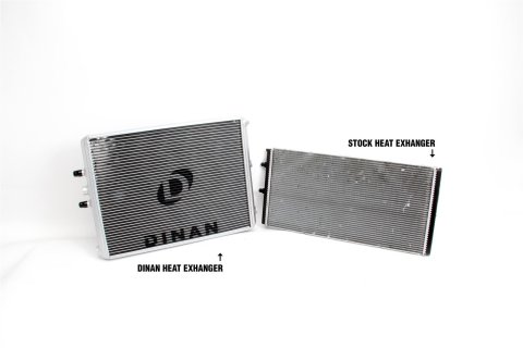 Dinan High Performance Heat Exchangers for 2019-2021 M2, 2015-2018 M3, 2015-2020 M4 - D780-0001A Exchangers, Performance, Single Pass, Aluminum, Natural, BMW, 3.0L, Each