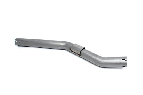 Dinan Resonator Delete Pipes for 2016-2018 M2 - D660-0059 Exhaust Pipe, Intermediate Pipe, 3.250 in. Outside Diameter, 304 Stainless Steel, Natural, BMW, Each