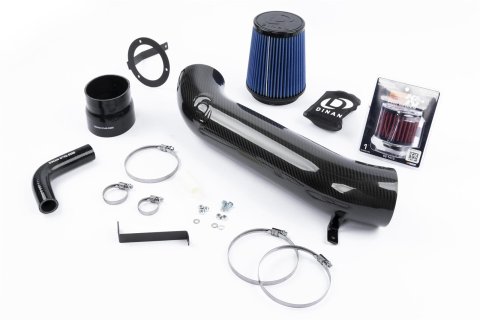 Dinan Carbon Fiber Air Intake Systems D760-0660A Intake, High Flow, Tube, Blue Filter, BMW, 4.4L, Kit