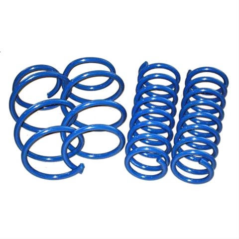 Dinan Performance Spring Sets for 1996-1999 M3 - D100-0470 Coil Springs, Sets, Lowered Ride Height, Front and Rear, 0.25 in. Lowered Amount, Blue, BMW, Set of 4