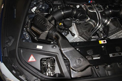 Dinan Carbon Fiber Air Intake Systems for 2013-2016 M5 - D760-0035 Intake, High Flow, Tube, Blue Filter, BMW, 4.4L, Kit