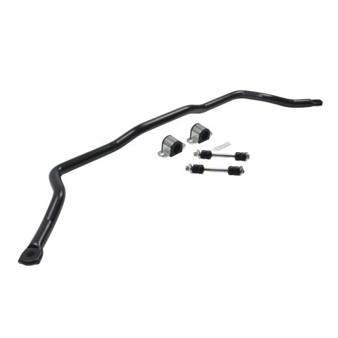 ST Suspensions Front Sway Bars 50080 Bar, Front, Solid, Steel, Black Powdercoated, 1 3/8 in. Diameter, Chevy, Pontiac, Kit