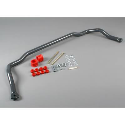 ST Suspensions Front Sway Bars 50075 Bar, Front, Solid, Steel, Black Powdercoated, 1 3/8 in. Diameter, Chevy, Pontiac, Kit