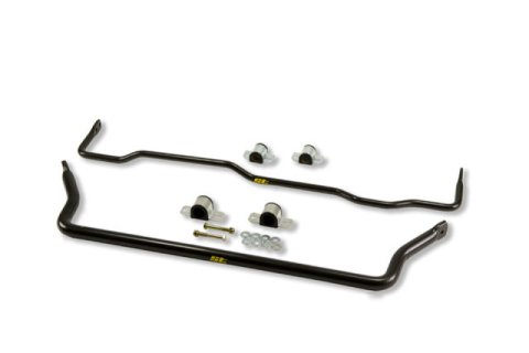 ST Suspensions Sway Bar Sets 52185 Bars, Front and Rear, Solid, Steel, Black Powdercoated, Mazda, Kit