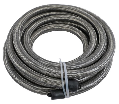 Redhorse Performance 200 Series Standard Stainless Steel Hose -10 AN 20 ft. 200-10-20 Hose, Series, Braided Steel, AN, Length, Each