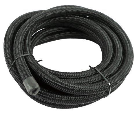 Redhorse Performance 230 Series Black Nylon Braided Hose -10 AN 20 ft. 230-10-20 Hose, Series, Nylon, Black, AN, Length, Each