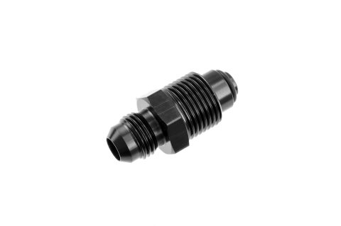 Redhorse Performance 8163 Series AN to Metric O-Ring Adapters 8163-06-916-2 Fitting, Adapter, Threads, Straight, Aluminum, Black Anodized, -6 AN, 9/16 in.-18, Each
