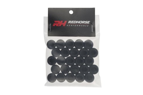 Redhorse Performance 932 Series Pipe Plugs 932-04-25-2 Fitting, Socket Plug, Internal Allen Head, Aluminum, Black Anodized, 1/4 in. NPT, Male Threads, Set of 25