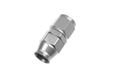 Redhorse Performance 1200 Series Reuseable PTFE Hose Ends 1200-10-5 Ends, Series, Reuseable, PTFE, -10 AN Female Threads, Reusable swivel, Straight, -10 AN Hose, Aluminum, Clear Anodized, Each