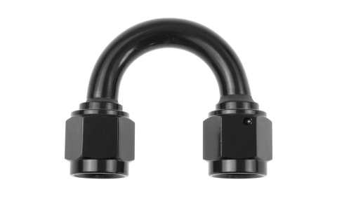 Redhorse Performance 8188 Series Couplers 8188-08-2 Fitting, Coupler, Union, AN to AN, 180 Degree, Aluminum, Black Anodized, -8 AN, -8 AN, Swivel, Each